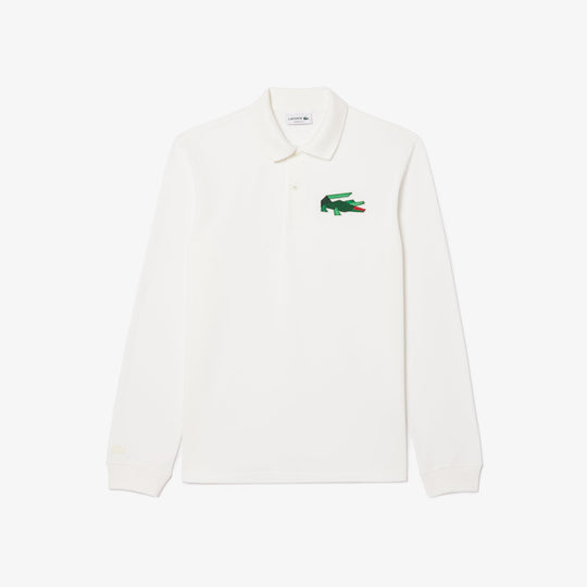 Classic Fit Long Sleeved L.12.12 Polo Shirt - PH3597