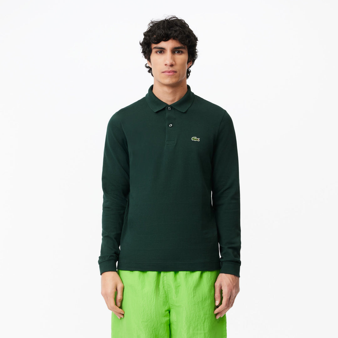 Slim Fit Long Sleeved L.12.12 Polo Shirt - PH4013