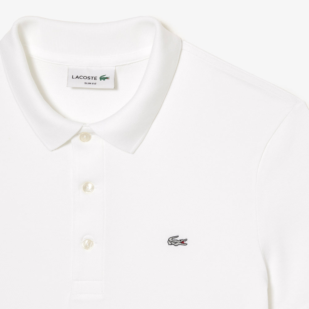 Men's Slim Fit Lacoste Polo Shirt In Stretch Petit Pique - PH4014