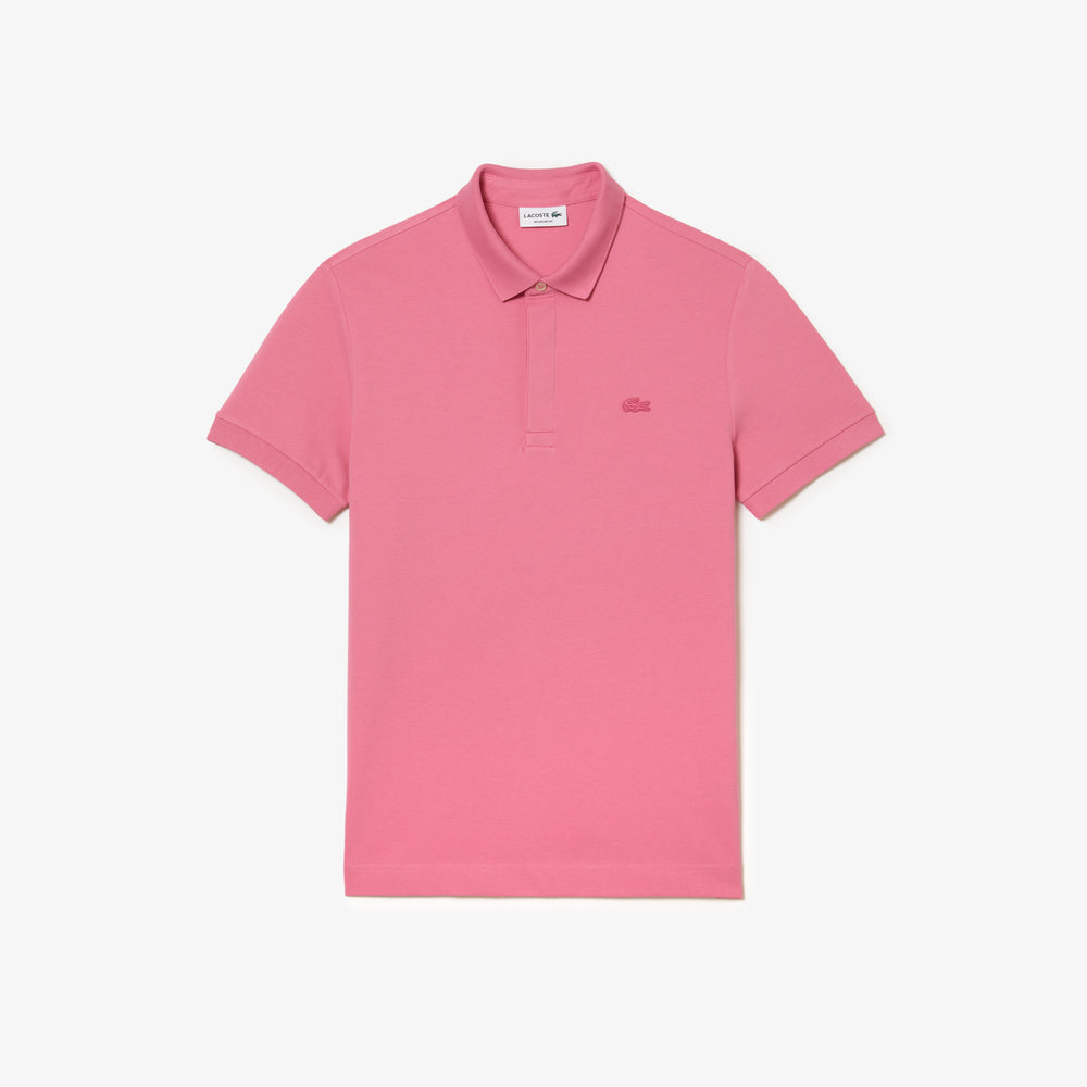 Men's Lacoste Paris Polo Shirt Regular Fit Stretch Cotton Pique - Ph5522