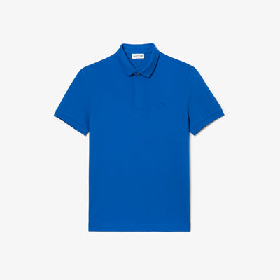Men's Lacoste Paris Polo Shirt Regular Fit Stretch Cotton Piqué - PH5522