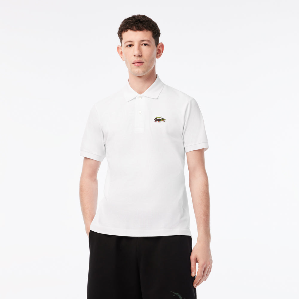 Men's Lacoste X Netflix Organic Cotton Polo Shirt - Ph7057