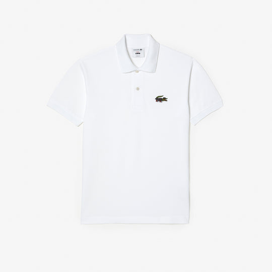 Shop The Latest Collection Of Lacoste Men's Lacoste X Netflix Organic Cotton Polo Shirt - Ph7057 In Lebanon