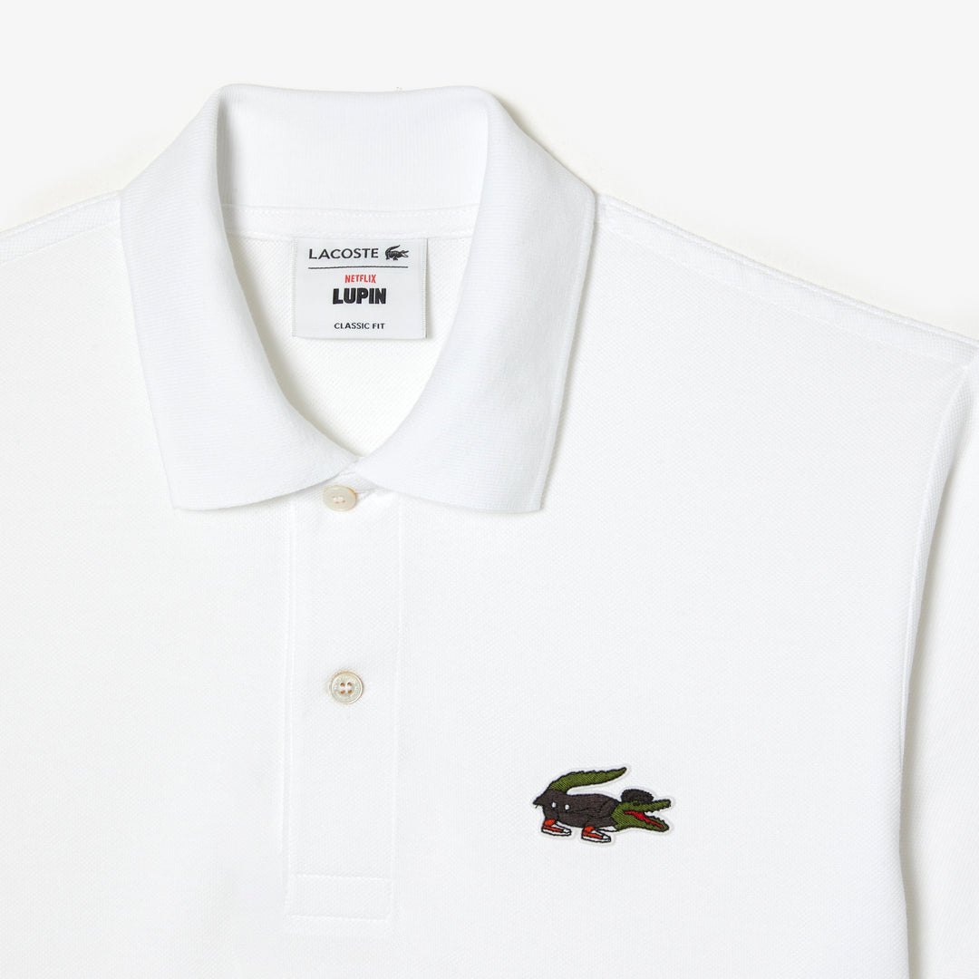 Men's Lacoste X Netflix Organic Cotton Polo Shirt - Ph7057