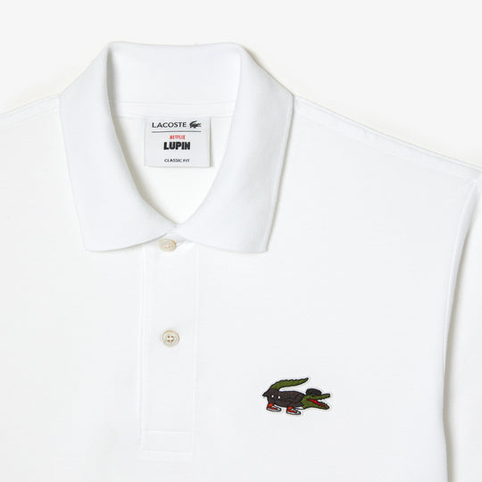 Men's Lacoste X Netflix Organic Cotton Polo Shirt - Ph7057