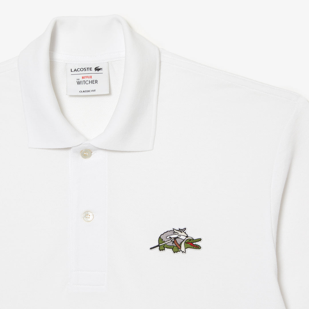 Men's Lacoste X Netflix Organic Cotton Polo Shirt - Ph7057