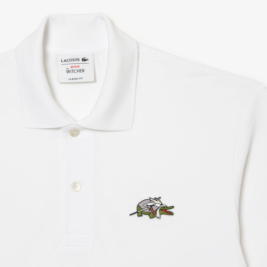 Men's Lacoste X Netflix Organic Cotton Polo Shirt - Ph7057