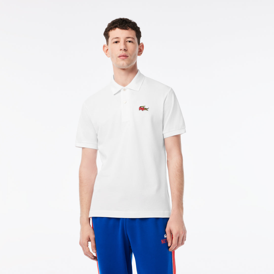 Men's Lacoste X Netflix Organic Cotton Polo Shirt - Ph7057