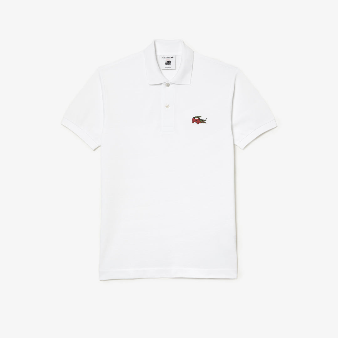 Men's Lacoste X Netflix Organic Cotton Polo Shirt - Ph7057