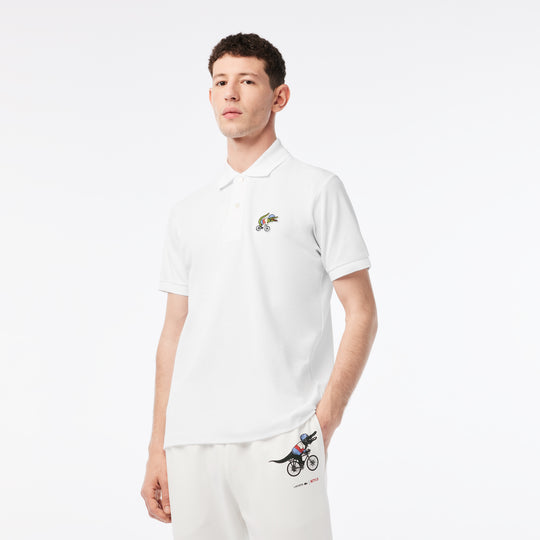 Men’s Lacoste x Netflix Organic Cotton Polo Shirt - PH7057