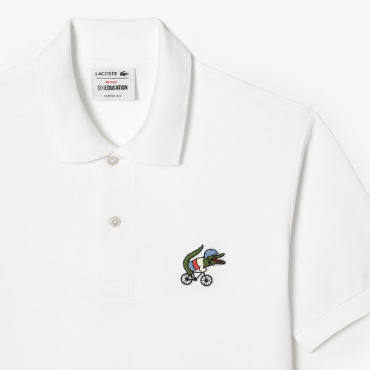 Men’s Lacoste x Netflix Organic Cotton Polo Shirt - PH7057