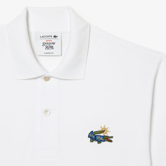 Men’s Lacoste x Netflix Organic Cotton Polo Shirt