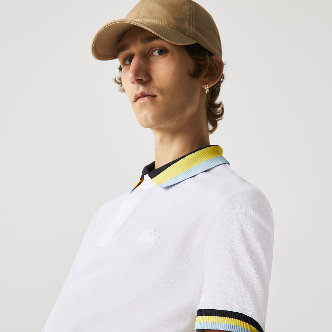 Men’s Lacoste Slim Fit Light Breathable Piqué Polo Shirt