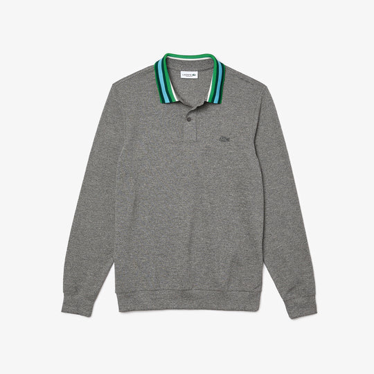 Men’s Lacoste Regular Fit Long Sleeve Cotton Piqué Polo Shirt