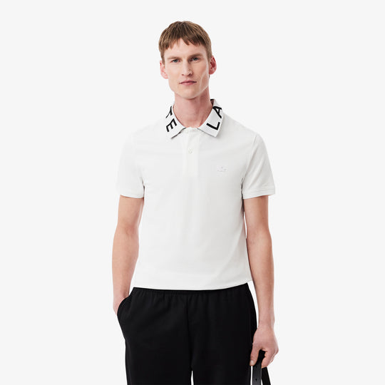 Slim Fit Jacquard Branded Polo Shirt - PH9538