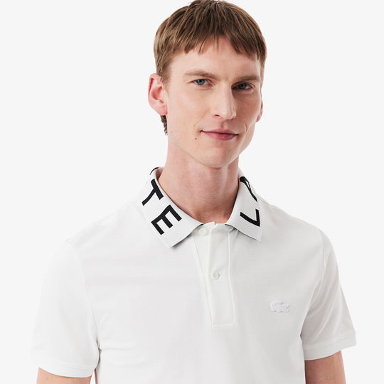 Slim Fit Jacquard Branded Polo Shirt - PH9538