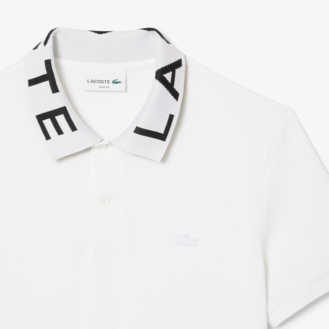 Slim Fit Jacquard Branded Polo Shirt - PH9538