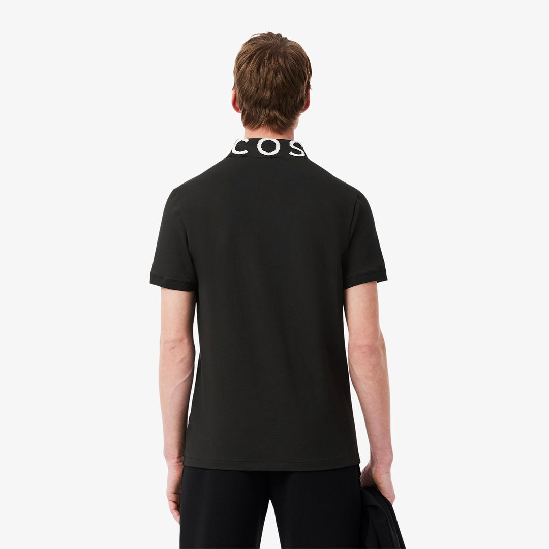 Slim Fit Jacquard Branded Polo Shirt - PH9538