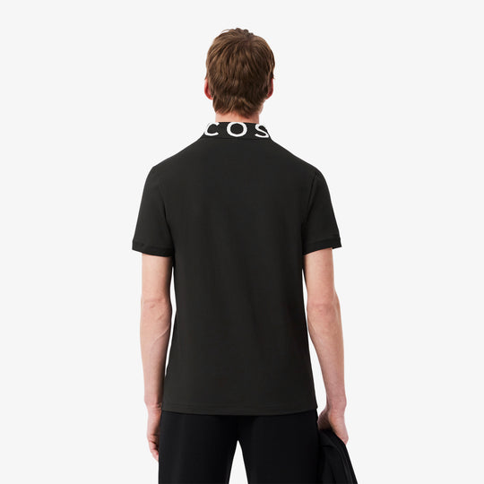 Slim Fit Jacquard Branded Polo Shirt - PH9538