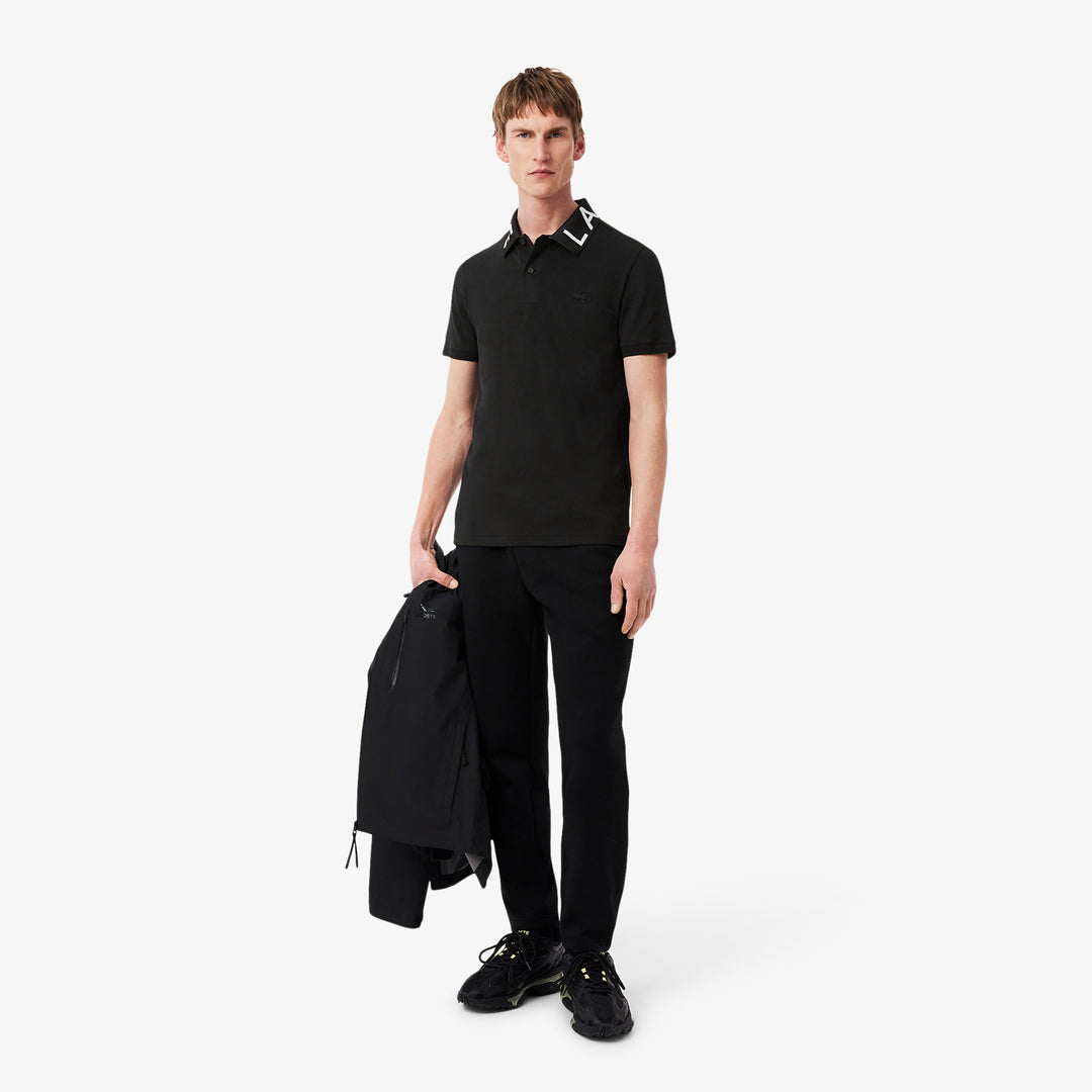 Slim Fit Jacquard Branded Polo Shirt - PH9538