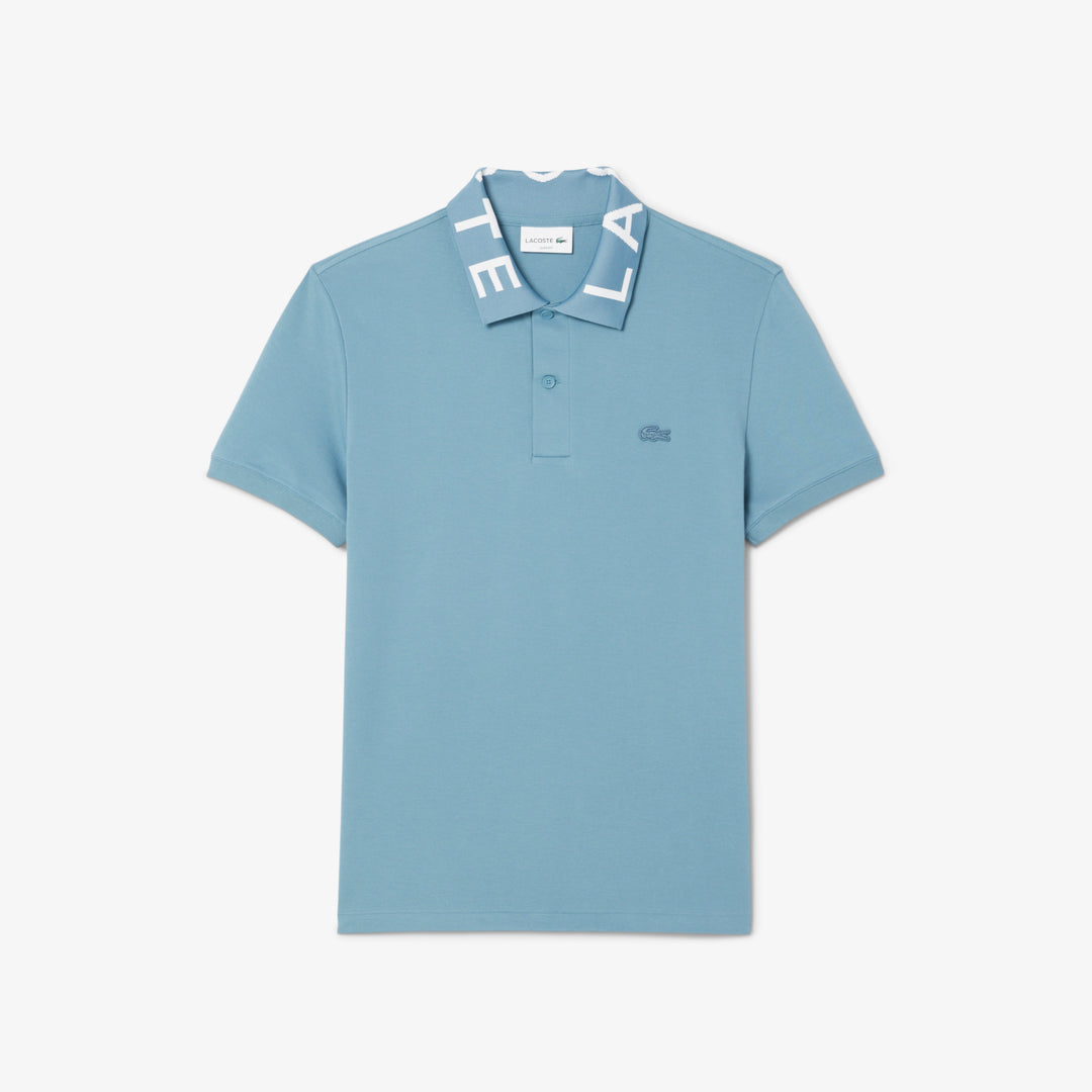 Slim Fit Jacquard Branded Polo Shirt - PH9538