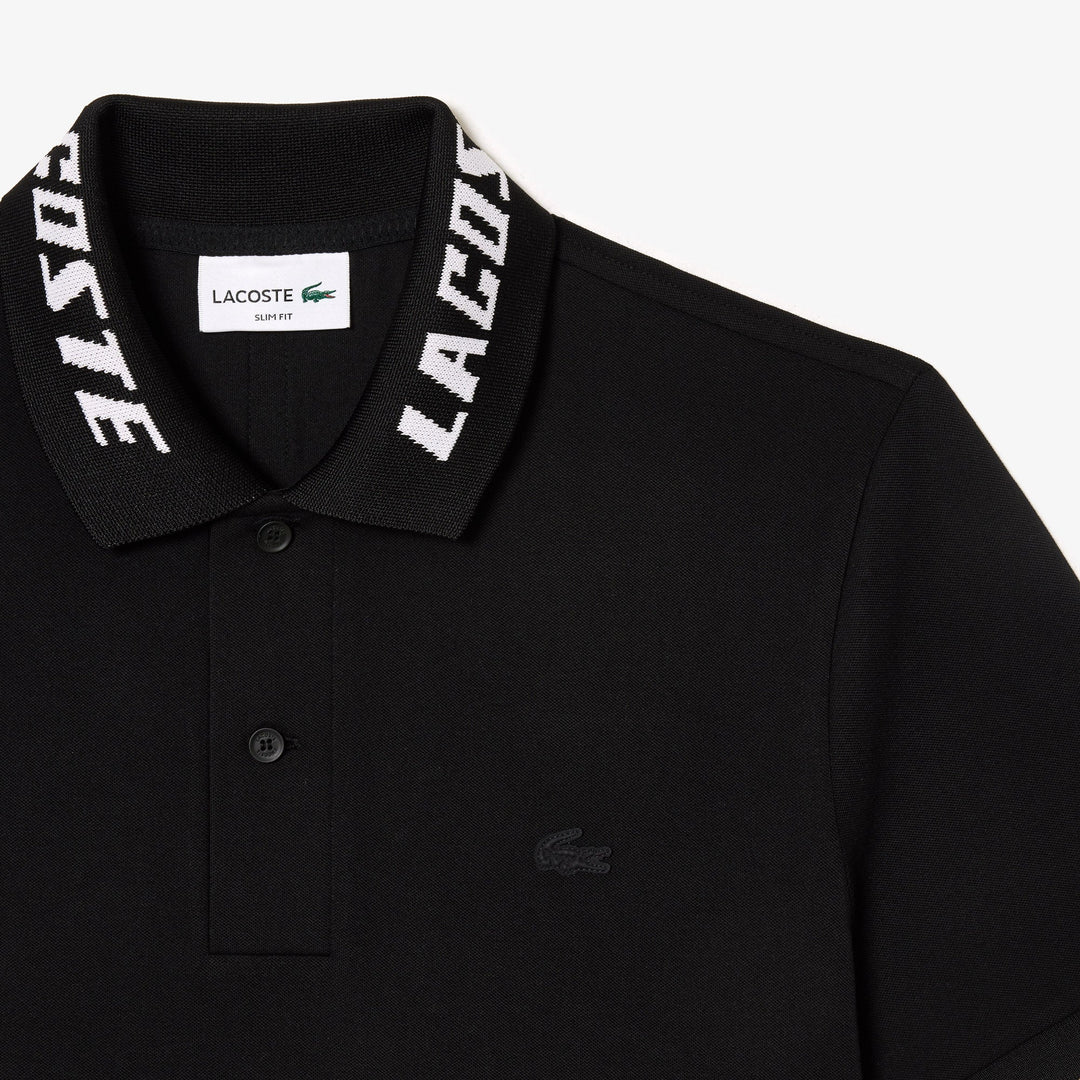 Men's Lacoste Branded Slim Fit Stretch Pique Polo - Ph9642