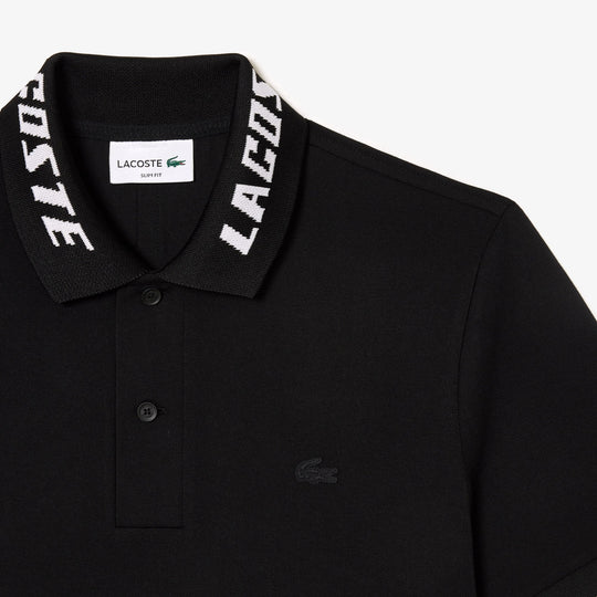 Men's Lacoste Branded Slim Fit Stretch Pique Polo - Ph9642