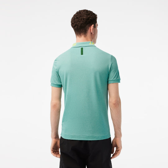 Men's Lacoste Branded Slim Fit Stretch Pique Polo - PH9642