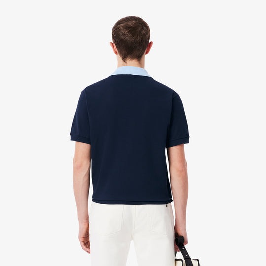 Classic Fit Contrast Collar L.12.12 Polo Shirt - PH9879