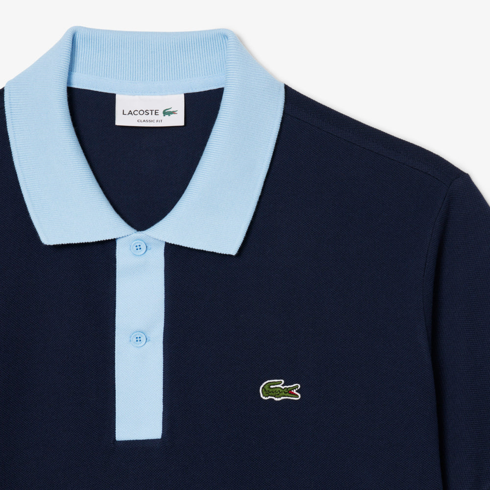 Classic Fit Contrast Collar L.12.12 Polo Shirt - PH9879