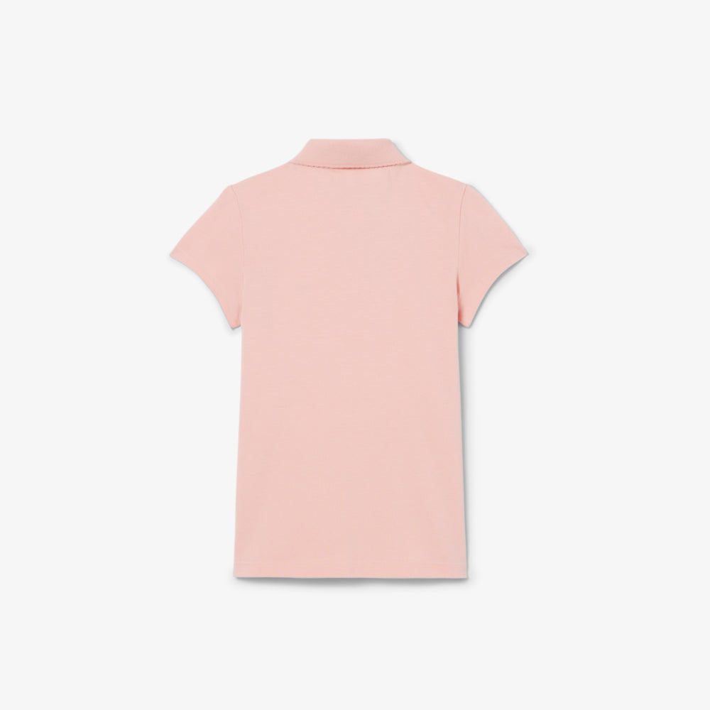 Scalloped Collar Piqué Polo Shirt - PJ0953