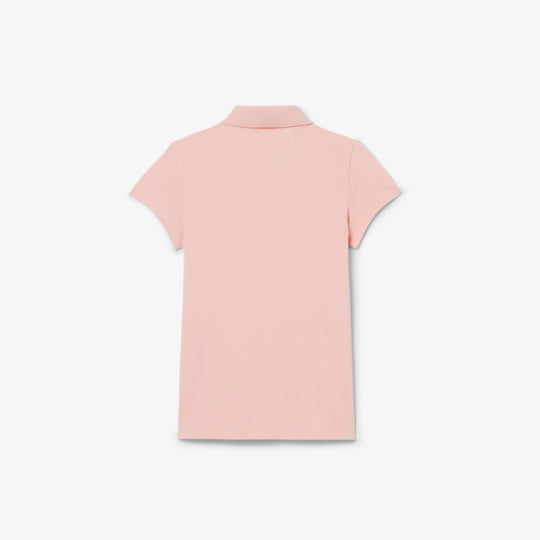 Scalloped Collar Piqué Polo Shirt - PJ0953