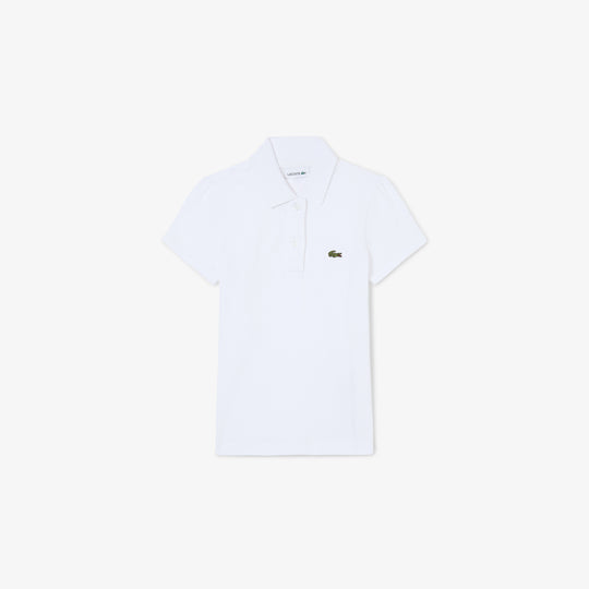 Scalloped Collar Piqué Polo Shirt - PJ0968