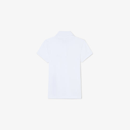 Scalloped Collar Piqué Polo Shirt - PJ0968