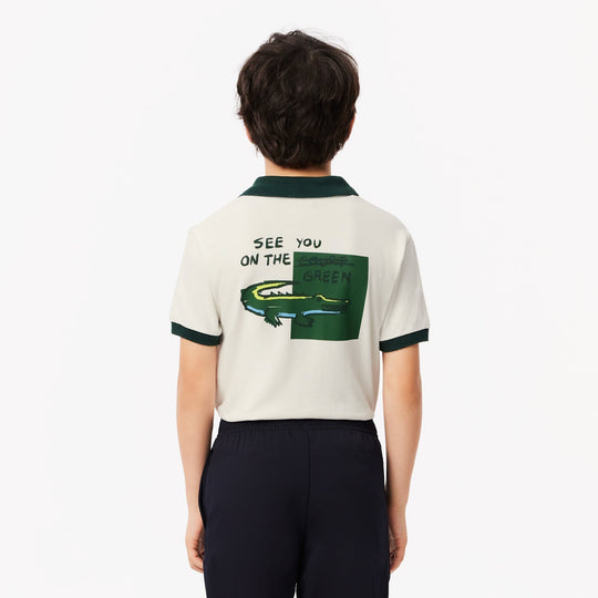 UV Protect Printed Golf Polo Shirt - PJ2498