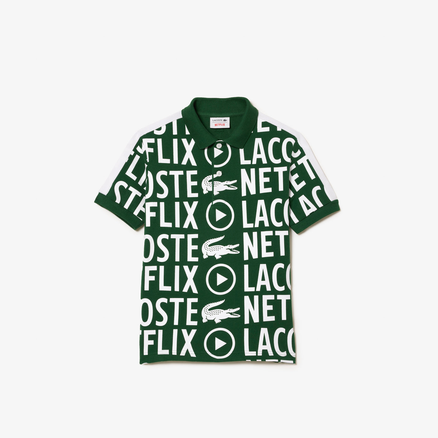Shop The Latest Collection Of Lacoste Kids’ Lacoste X Netflix Contrast Print Polo Shirt  - Pj5508 In Lebanon