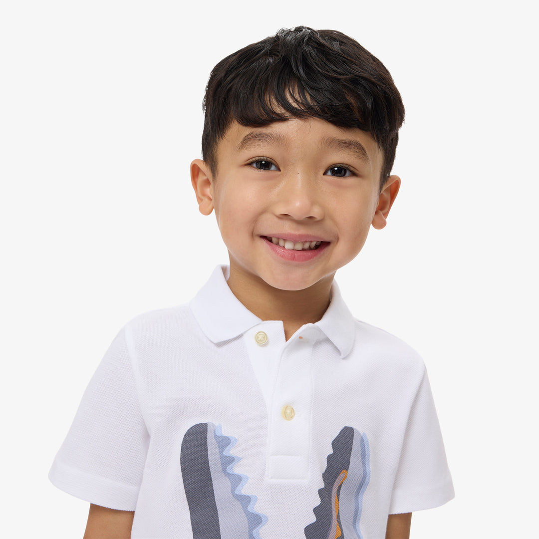 Printed Cotton Polo Shirt - PJ7370