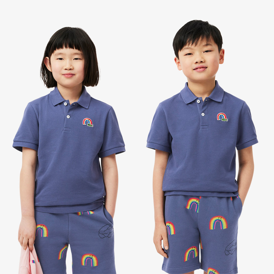 Embroidery Accent Petit Pique Polo Shirt - PJ8425
