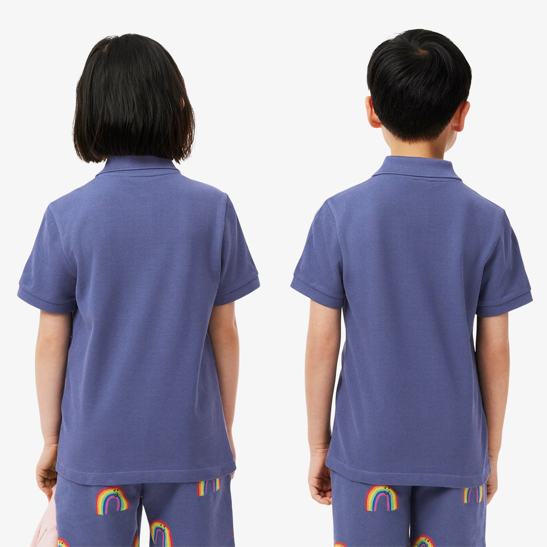 Embroidery Accent Petit Pique Polo Shirt - PJ8425