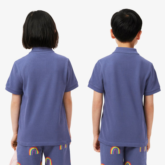 Embroidery Accent Petit Pique Polo Shirt - PJ8425