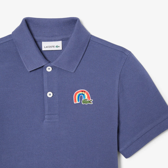 Embroidery Accent Petit Pique Polo Shirt - PJ8425