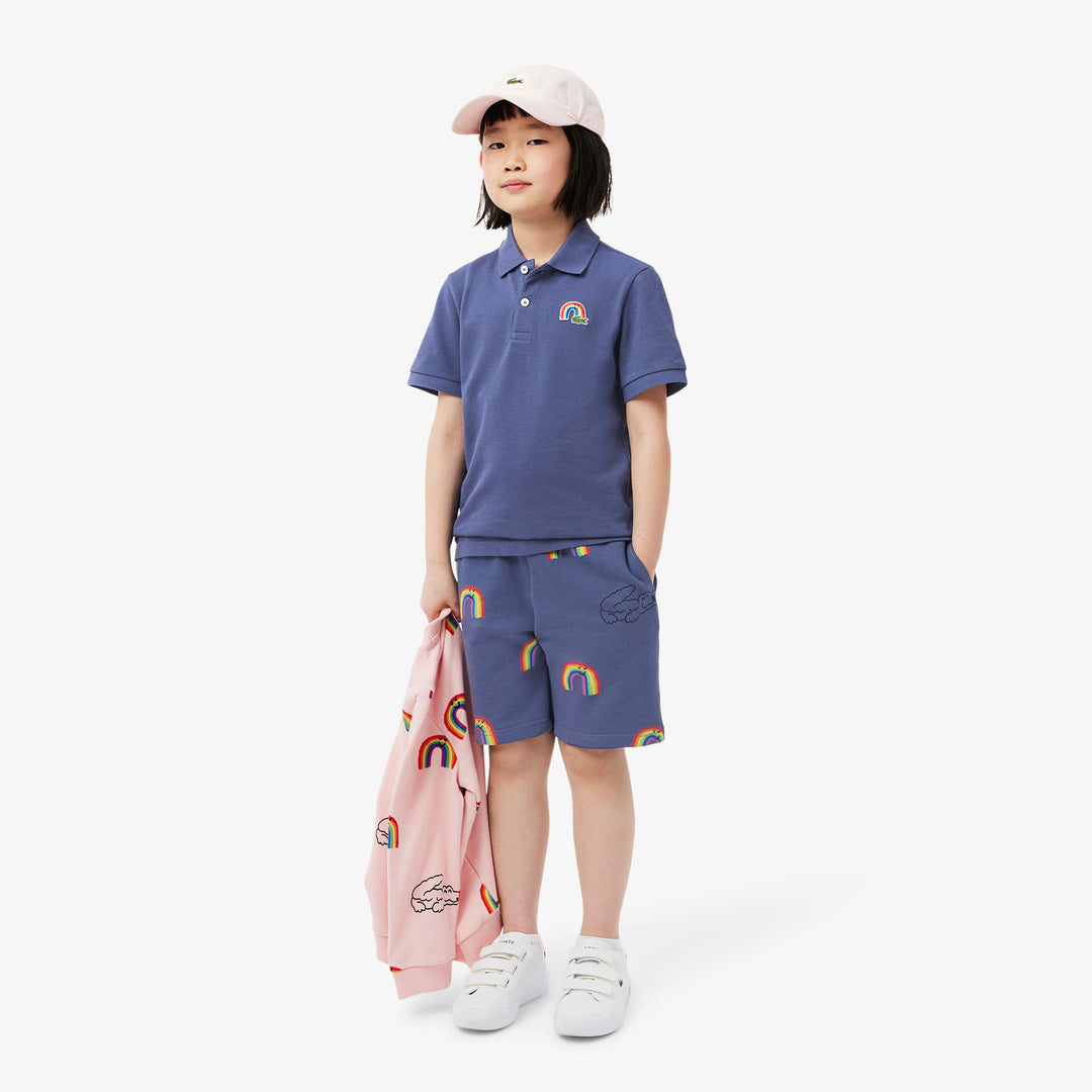 Embroidery Accent Petit Pique Polo Shirt - PJ8425