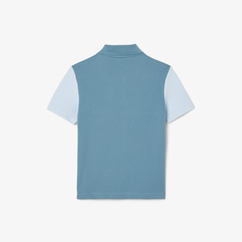 Colour-Block Petit Pique Polo Shirt - PJ8427