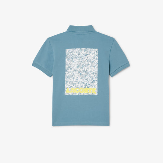 Printed Petit Pique Polo Shirt - PJ8456