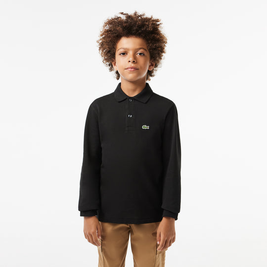 Kids' Lacoste Regular Fit Petit Pique Polo Shirt - PJ8915