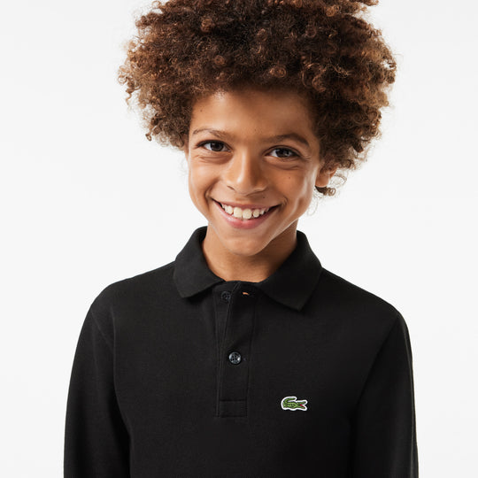 Kids' Lacoste Regular Fit Petit Pique Polo Shirt - PJ8915