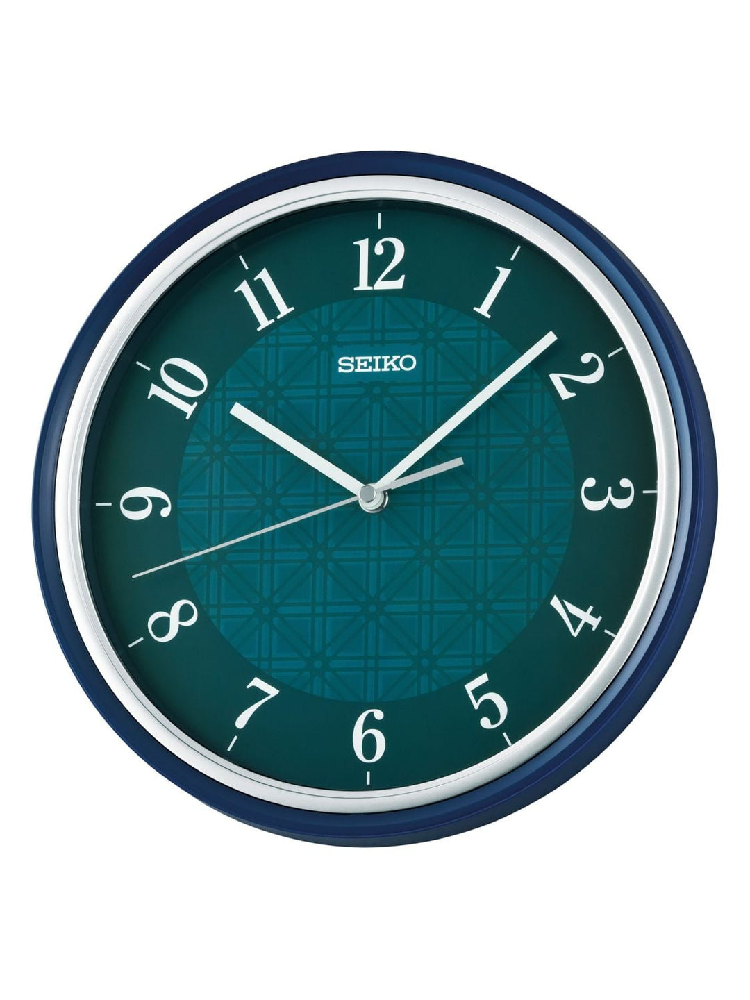 WALL CLOCK D.BLUE PLASTIC CASE 27.5 x 4.7 cm - QHA016LL