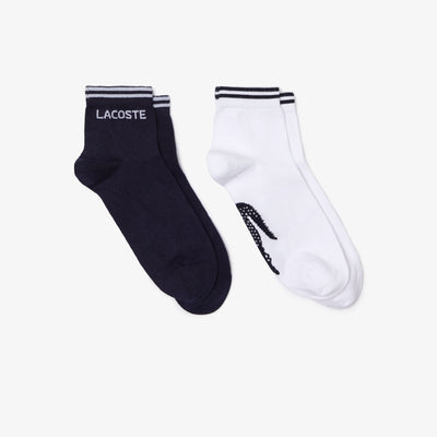 Shop The Latest Collection Of Lacoste Unisex Lacoste Sport Low Cotton Sock 2-Pack - Ra4187 In Lebanon