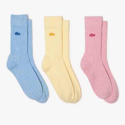 Shop The Latest Collection Of Lacoste Unisex 3-Pack Lacoste Organic Cotton Socks - Ra6868 In Lebanon