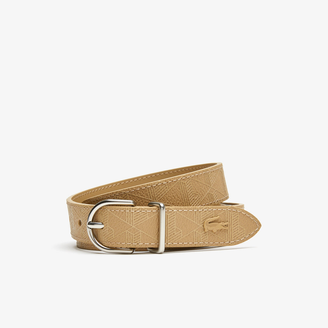 Shop The Latest Collection Of Lacoste Women'S Monogram Canvas Tongue Buckle - Rc4045 In Lebanon